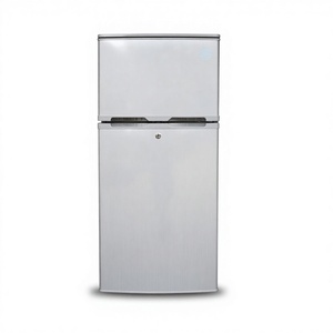 Réfrigérateur à double <span class=keywords><strong>porte</strong></span> 110V 140L Double température Dégivrage automatique Niveau d'efficacité énergétique <span class=keywords><strong>1</strong></span> pour les appareils électriques marins - Product Image 1