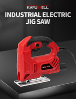 Scie sauteuse électrique industrielle KAFUWELL PA5438, largeur de coupe 55 mm, 400 W, 220-240 V, coupe-bois et métal portable, garantie 1 an