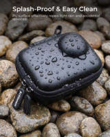 Vente en gros d'étuis de protection universels en EVA rigide pour caméra Go Pro, sac de transport pour caméra d'action sportive Go Pro