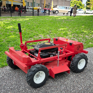 Electric Self-Propelled 4-Stroke <strong>Lawn</strong> <strong>Mower</strong> DIY Cordless Remote Control Lawnmower for Home Use - Product Image 2