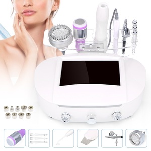 Appareil de beauté 6 en 1 pour salon, nettoyeur ultrasonique de peau, aspirateur pour points noirs, appareil réparateur apaisant pour la peau, traitement de l'acné - Product Image 3