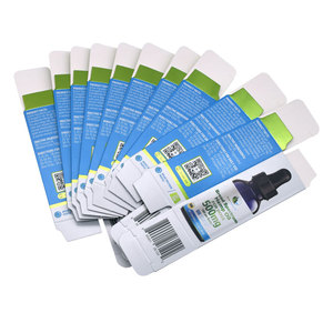 Recycled Full Color Printing Custom Logo Ivory <b>Card</b> Folding Empty Candle Jars Packaging <b>Gift</b> Paper Boxes for face cream - Product Image 2