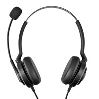 Casque antibruit TV-X3 QD pour centre d'appels/bureaux/éducation avec connecteur QD pour Plantronics