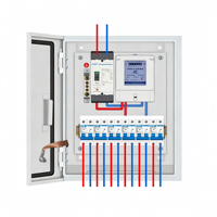 Boîte de distribution 380V, boîte de prise d'éclairage 63A, boîte de commande personnalisée, armoire électrique