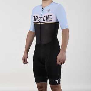 Tarstone Léger À Manches Courtes Vélo De Route Porter <span class=keywords><strong>Pro</strong></span> Team Nouveau Style <span class=keywords><strong>Combinaison</strong></span> De Peau De Cyclisme - Product Image 6