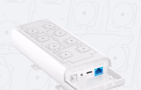 Puente WiFi para Exteriores de 5 km, Tenda O3 Inalámbrico de 2.4 GHz y 150 Mbps, Interruptor de Puente con Antenas de 12 dBi, Repetidor de Router WiFi de Largo Alcance