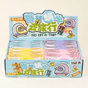Vente directe usine – Jouets anti-stress en forme d'escargot à pression, personnalisables, à récupération lente, pour filles - Product Image 2