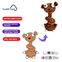 Uyeah OEM/ODM Usine de Conception Personnalisée Poupées Animaux Personnalisées Peluches Douces Singe Col Long Chien Chat Animaux Mignons Jouets Cadeaux