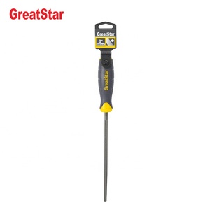 Lime ronde en acier <span class=keywords><strong>de</strong></span> qualité industrielle <span class=keywords><strong>de</strong></span> 8 \ "(200mm) <span class=keywords><strong>de</strong></span> vente chaude avec poignée en caoutchouc confortable - Product Image 4