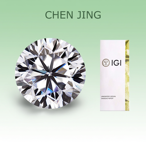 <strong>Real</strong> IGI Certified Round Lab Grown <strong>Diamonds</strong> 0.5ct 1ct 2ct 3ct Synthetic <strong>Loose</strong> HPHT CVD Lab-Made <strong>Diamonds</strong> Wholesale Price - Product Image 1