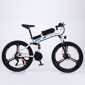 Bicicleta Eléctrica de Montaña Dook de 26 Pulgadas, Plegable, de Aleación de Aluminio, con Doble Suspensión, para Adultos, Todoterreno - Product Image 3