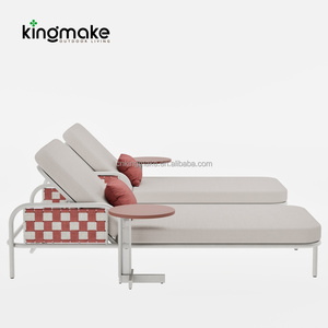 Chaise longue <span class=keywords><strong>de</strong></span> jardin imperméable pour piscine, transat <span class=keywords><strong>de</strong></span> patio, <span class=keywords><strong>lit</strong></span> <span class=keywords><strong>de</strong></span> repos pour hôtel et extérieur - Product Image 2