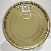Tinplate Eoe 401 #   Couvercle de taille standard 98,9 mm avec revêtement interne doré