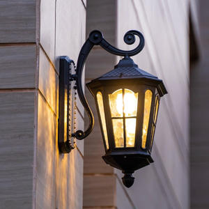 Applique murale d'extérieur de style européen Lampe de jardin étanche Accueil Villa Entrée <span class=keywords><strong>Terrasse</strong></span> Balcon Appliques murales d'extérieur - Product Image 4