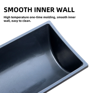 Nông Nghiệp Thiết Bị Miễn Phí Tùy Chỉnh Kích Thước Màu Đen Nhựa Gia Súc Cừu Cho Ăn Máng Nhà Máy Cung Cấp Thức Ăn Máng - Product Image 4