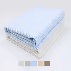 Petelulu High Quality Baby Bedding Warm Eco-Friendly Pure Cotton Newborn Baby Blanket Soft Vintage Fall Personalized Custom