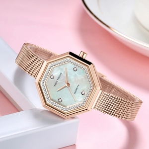 <span class=keywords><strong>MINI</strong></span> <span class=keywords><strong>FOCUS</strong></span> MF0304L Venta al por mayor de lujo Lady Mesh Acero inoxidable Nuevo diseño Mujeres Relojes de pulsera <span class=keywords><strong>Reloj</strong></span> de pulsera de cuarzo - Product Image 6