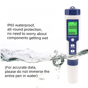 Testeur numérique 5 en 1 de qualité de l'eau (TDS, EC, PH, salinité, température) - Product Image 5