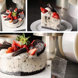 Oumengak — collier de cuisson Transparent, Film d'emballage de gâteau, ruban en acétate Surround, anneaux de doublure, outils de décoration de gâteaux - Product Image 6