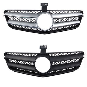 WRR Auto Accessoires Grille pour Mercedes Benz W204 W164 W212 W251 <span class=keywords><strong>Sprinter</strong></span> Modification Diamond <span class=keywords><strong>AMG</strong></span> Grille de pare-chocs avant - Product Image 6