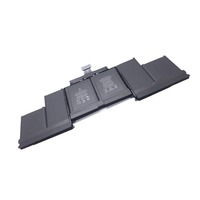 Batterie de remplacement pour ordinateur portable A1398 11.4V 95Wh 8500mAh Li-Polymère MacBook Pro 15" Retina 2015 CE RoHS Garantie 12 mois en stock