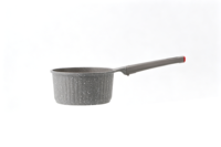 Casserole en aluminium antiadhésive de 16 cm avec poignée en bakélite, fond composite, induction, petite casserole de 1 à 2 L, écologique, pour bébé