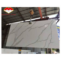Semelle en marbre artificielle de 30 cm, pierre à quartz blanche, calacita, escaliers à quartz pour la maison, design de cuisine