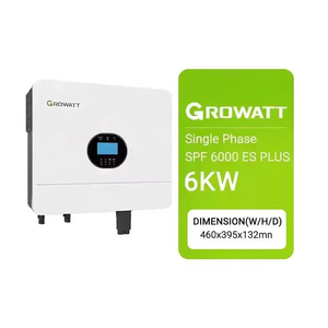 Inversor solar <span class=keywords><strong>Growatt</strong></span> <span class=keywords><strong>SPF</strong></span> 6000 ES Plus 6kw Batería de litio Inversor de Fuera DE LA RED PV - Product Image 2