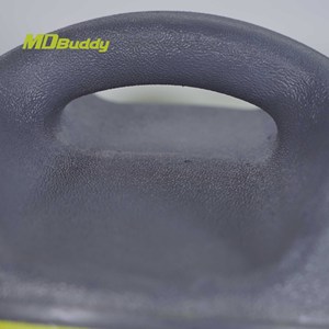 MDBuddy Balle médicinale d'exercice écologique en caoutchouc à <span class=keywords><strong>double</strong></span> poignée avec poignées Balle pondérée pour Abs - Product Image 3