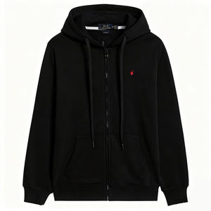 <span class=keywords><strong>Felpe</strong></span> con Zip Casual da <span class=keywords><strong>Uomo</strong></span> in Cotone 100% Ricamato, Stile Sportivo Giovanile, Vestibilità Regolare, Pullover Autunnale - Product Image 1