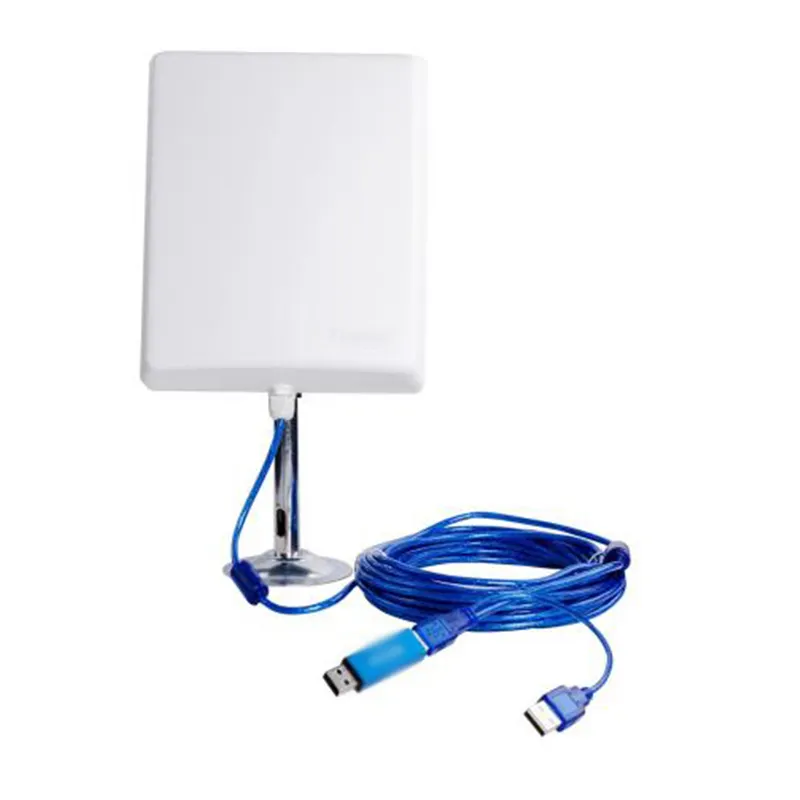 Adaptateur USB WiFi haut de gamme 150Mbps 36dBi, panneau d'antenne