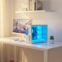 Boîtier PC ATX Full Tower neuf avec ventilateurs, boîtier micro ATX, boîtier PC gaming, cabinet PC gaming