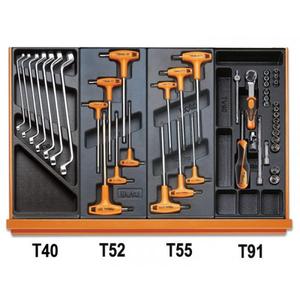 BETA - 059081136 Assortiment de 161 outils pour une utilisation universelle dans les plateaux thermoformés ABS-EAN 8054809163543 INDUSTRIAL MAINTENANCE - Product Image 2