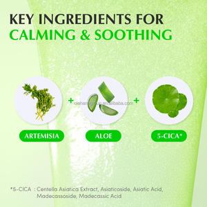 프라이빗 라벨 한국 스킨케어 페이셜 세럼 홍조 완화 재생 알로에 PDRN 진정 페이스 세럼 - Product Image 3