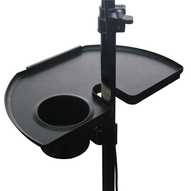EASTOMMY ET-400090 Mic Stand Accessory Tray Phone Stand Black