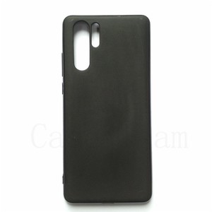 Produttore all'ingrosso opaco TPU custodie morbide smerigliate <span class=keywords><strong>Cover</strong></span> posteriore in Silicone custodia per telefono cellulare per <span class=keywords><strong>Huawei</strong></span> <span class=keywords><strong>P30</strong></span> Pro nero - Product Image 1
