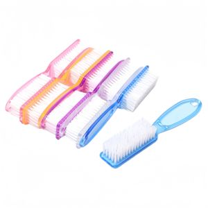 Paquete de 10 Cepillos de Limpieza para <span class=keywords><strong>Uñas</strong></span> con Mango Largo de Plástico, Cepillos Multifuncionales para Eliminar Polvo y Exfoliar, Herramienta de Manicura - Product Image 4