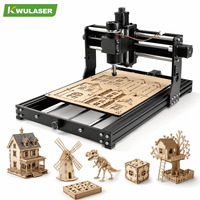 Routeur CNC GRBL Smart 4030 PRO avec broche 500W, interrupteurs de fin de course XYZ, compatible graveur laser, prêt pour la mise à niveau de machine de gravure laser