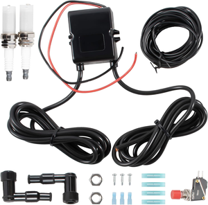 Универсальный комплект выхлопных огней 12В с двойной системой выброса пламени для тюнинга автомобилей, мотоциклов и грузовиков - Product Image 2