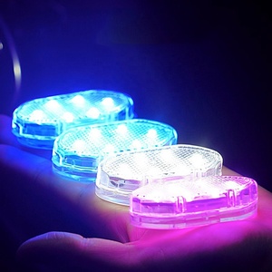 Lampe tactile 6 LED <span class=keywords><strong>sans</strong></span> <span class=keywords><strong>fil</strong></span> pour intérieur de voiture, éclairage de plafond, lampe de lecture pour porte, pieds, coffre et rangement - Product Image 4