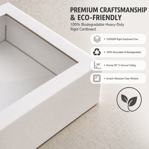 Custom-Made Luxury Rigid Cardboard Sliding <b>Drawer</b> <b>Box</b> with Clear Window Sponge Insert for Perfume <b>Jewelry</b> Watch Gift Packaging - Product Image 3