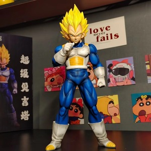 DBZ Super Saiyan Bleu <span class=keywords><strong>Végéta</strong></span> PVC Action Figure Modèle Bon Anime <span class=keywords><strong>Figurine</strong></span> Enfants Bureau Décoration Cadeau D'anniversaire - Product Image 6