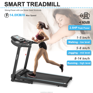 TRANSTAR-cinta de correr Lazada para deporte en casa, cinta de correr para Fitness, <span class=keywords><strong>Thao</strong></span> May Chay Bo Da Nang Gon Tai Nha - Product Image 6