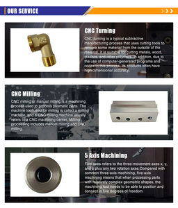 เครื่องกัดโลหะ CNC แบบหมุน5แกนทำจากสเตนเลสสตีล - Product Image 4