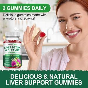 ハーブサポートハーバルサプリメント免疫ミルクシスル肝臓デトックスクレンズグミ肝臓健康 - Product Image 4