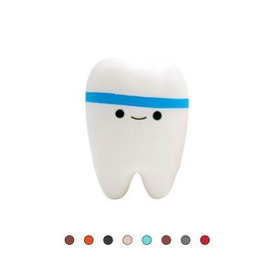 Juguete antiestrés personalizado de goma blanda con forma de diente de dibujos animados, de subida lenta, suave y adorable, ideal para regalos de hospital. - Product Image 4