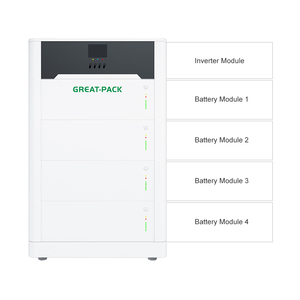 แบตเตอรี่สำรองพลังงาน 5kw ออฟกริด 5kwh 10kwh 15kwh 200ah 280ah 48v - Product Image 2