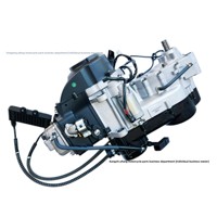 GY6 Jinlang 165QML Ausgleichswellen-Kettenantrieb Eingebautes Rückwärtsganggetriebe Luft- und Ölkühlung 230ccm Motor mit Vibrationsdämpfung