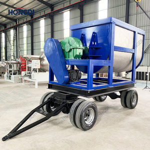 Mélangeur à vis industriel personnalisable avec moteur AC et boîte de vitesses - Grande capacité de 4000 L pour le traitement chimique sur base mobile - Product Image 6