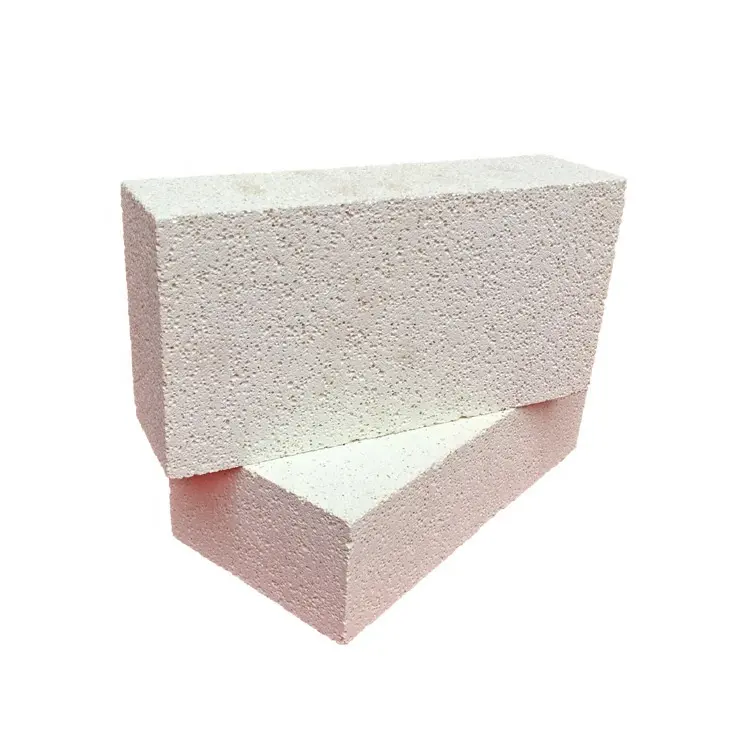Tijolos de isolamento branco de tijolos, refratário de tijolos de fogo para forno industrial e personalizável, venda imperdível